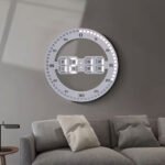 ⁦Horloge Murale et Réveil Affichage des Chiffres LED⁩ - الصورة ⁦2⁩