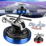 Désodorisant solaire en forme d'hélicoptère pour voiture