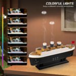 ⁦Bateau Jellyfish Diffuseur d'huiles essentielles 250ml avec télécommande - معطر جو على شكل باخرة⁩ - الصورة ⁦2⁩