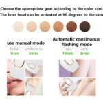 ⁦IPL Appareil d'épilation au Laser à Domicile pour une Peau Belle et Radieuse - مزيل الشعر بالليزر⁩ - الصورة ⁦6⁩