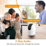 ⁦Caméra IMOU Ranger 2 3MP 2K avec fonction panoramique et inclinaison pour une couverture à 360° - كاميرة مراقبة ذكية⁩ - الصورة ⁦3⁩
