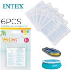 Intex Kit de Réparation de Vinyle Plastique Humide 6Pcs - طقم لإصلاح المنتجات القابلة للنفخ
