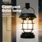 ⁦Lanterne de Jardin Solaire avec Détecteur de Mouvement JF-8818 - مصباح خارجي يعمل بالطاقة الشمسية⁩ - الصورة ⁦6⁩