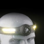 ⁦Lampe Frontale Légère COB avec Interrupteur Sensoriel à Angle Réglable⁩ - الصورة ⁦2⁩