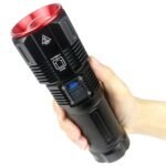 ⁦Lampe Torche à LED Haute Puissance 30W avec Batterie Lithium 18650 – مصباح يدوي عالي الطاقة مع بطارية ليثيوم⁩ - الصورة ⁦3⁩