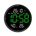 ⁦Horloge murale numérique LED avec Télécommande JH-2860⁩ - الصورة ⁦4⁩