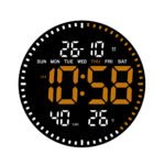 ⁦Horloge murale numérique LED avec Télécommande JH-2860⁩ - الصورة ⁦5⁩