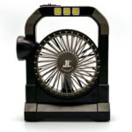 ⁦Ventilateur portable rechargeable avec lampe torche JL-9522 - مروحة محمولة مع مصباح⁩ - الصورة ⁦4⁩