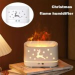 ⁦Humidificateur et Diffuseur d’Huiles Essentielles Effet Flamme LED 300ml - معطر جو على شكل ألسنة لهب⁩ - الصورة ⁦5⁩