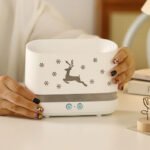 ⁦Humidificateur et Diffuseur d’Huiles Essentielles Effet Flamme LED 300ml - معطر جو على شكل ألسنة لهب⁩ - الصورة ⁦7⁩