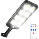 ⁦Lampadaires 200LED à énergie solaire étanche IP65 JX200 - مصباح خارجي يعمل بالطاقة الشمسية⁩ - الصورة ⁦2⁩