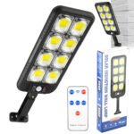 Lampadaires 200LED à énergie solaire étanche IP65 JX200 - مصباح خارجي يعمل بالطاقة الشمسية