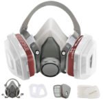 Masque respiratoire pour enlever la peinture au plomb - قناع تنفس للحرفيين