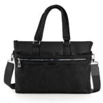 Cartable Homme en Simili Cuir Design Élégant Jeep 180551-12 Noir - حقيبة جلدية لون أسود