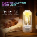 ⁦Lampe Méduse Atmosphérique avec Haut-Parleur - مصباح على شكل قنديل البحر⁩ - الصورة ⁦5⁩