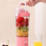 ⁦Mixeur Broyeur à Glace Rechargeable Portable 600ml⁩ - الصورة ⁦4⁩