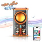 K07 Haut-parleurs compatible Bluetooth 5.0 Transparent sans fil  USB 3 LED