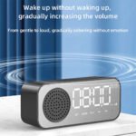 ⁦Haut Parleur Bluetooth et Réveil de bureau à LED numérique forme rectangulaire -  مكبر صوت ومنبه إلكتروني⁩ - الصورة ⁦3⁩