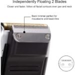 ⁦Kemei Rasoir Électrique Double Lame KM-2024 – ماكينة حلاقة كهربائية بشفرة مزدوجة⁩ - الصورة ⁦5⁩