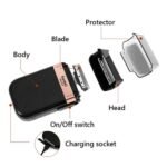 ⁦Kemei Rasoir Électrique Double Lame KM-2024 – ماكينة حلاقة كهربائية بشفرة مزدوجة⁩ - الصورة ⁦4⁩