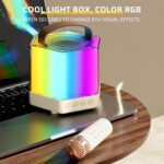 ⁦Enceinte Karaoké avec éclairage RVB et microphones sans fil - مكبر صوت كاريوكي⁩ - الصورة ⁦5⁩