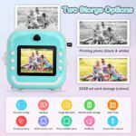 ⁦Appareil Photo Numérique HD pour Enfants avec Imprimante Thermique - كاميرة أطفال وصابعة صور فورية⁩ - الصورة ⁦5⁩