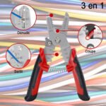 ⁦Coffret de sertissage 3en1 avec cosses 22-10 AWG - 170 pièces pour l'électricien⁩ - الصورة ⁦5⁩