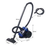 ⁦KitchenLab Aspirateur Sans Sac 4en1 Multi-Cyclonique 1400W - مكنسة كهربائية⁩ - الصورة ⁦2⁩