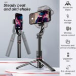 ⁦Perche à Selfie et Trépied avec Bras Télescopique L19 - حامل هواتف وعصا سيلفي 3في1⁩ - الصورة ⁦7⁩