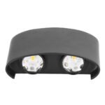⁦Applique Murale LED 4W D'Éclairage Extérieur 2 Lampes en PP⁩ - الصورة ⁦5⁩