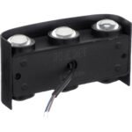⁦Applique Murale LED 6W D'Éclairage Extérieur 3 Lampes en PP⁩ - الصورة ⁦3⁩
