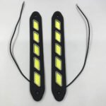 ⁦Bandes Lumineuses LED Flexibles pour Voiture 2Pcs V2 - مصابيح أمامية للسيارة⁩ - الصورة ⁦7⁩
