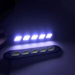 ⁦Bandes Lumineuses LED Flexibles pour Voiture 2Pcs V2 - مصابيح أمامية للسيارة⁩ - الصورة ⁦5⁩