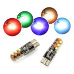 ⁦Lot de 2 LED Multicolore pour Voiture 12V T10⁩ - الصورة ⁦4⁩