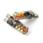 ⁦Lot de 2 LED Multicolore pour Voiture 12V T10⁩ - الصورة ⁦3⁩