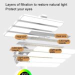 ⁦Lampe de Bureau LED Ambiante avec Alarme et Lumière RGB - مصباح مكتب ومنبه بأضواء ملونة⁩ - الصورة ⁦5⁩