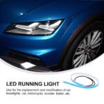 ⁦Bande lumineuse à LED étanches pour voiture 60CM 2PCS⁩ - الصورة ⁦3⁩