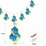 ⁦Guirlande Lumineuse Ramadan Kareem  3m 10pcs – سلسلة مصابيح رمضان⁩ - الصورة ⁦2⁩