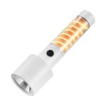 ⁦Lampe de poche à double source de lumière chargement USB⁩ - الصورة ⁦6⁩