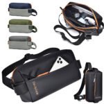 Sac de Poitrine Fashion pour hommes avec bandoulière LX067 - حقيبة أغراض حجم كبير