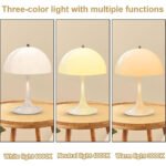 ⁦Lampe de Table LED Motif Champignon Design Unique⁩ - الصورة ⁦2⁩