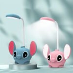 ⁦Stitch Lampe de Bureau et Veilleuse Ambiante pour Enfants avec Taille-crayon⁩ - الصورة ⁦2⁩