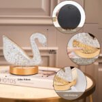 ⁦Lampe de Table et Veilleuse à Intensité Variable en Crystal⁩ - الصورة ⁦6⁩