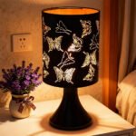 ⁦Lampe de Table Décorative Design Élégant Idéal pour Chambre de Nuit GM2 - مصباح غرفة النوم⁩ - الصورة ⁦2⁩