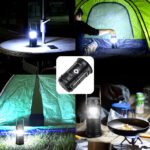 ⁦Lampe de Camping 2IN1 Rechargeable Solaire Pliable YD-3589⁩ - الصورة ⁦6⁩