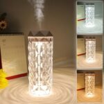 ⁦Lampe en cristal avec humidificateur d'air, diffuseur d'arôme, USB 900ml⁩ - الصورة ⁦2⁩