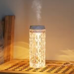 ⁦Lampe en cristal avec humidificateur d'air, diffuseur d'arôme, USB 900ml⁩ - الصورة ⁦5⁩