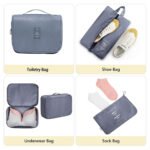 ⁦Organisateur Valise 8pcs Sac Rangement et Les Essentiels du Voyage⁩ - الصورة ⁦4⁩
