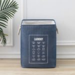 ⁦Panier à vêtements de grande capacité durable - سلة تجميع ملابس الغسيل⁩ - الصورة ⁦3⁩