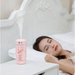 ⁦Diffuseur d'huiles essentielles et d'arôme froid, tasse de fleur de Lotus USB 250ml⁩ - الصورة ⁦5⁩